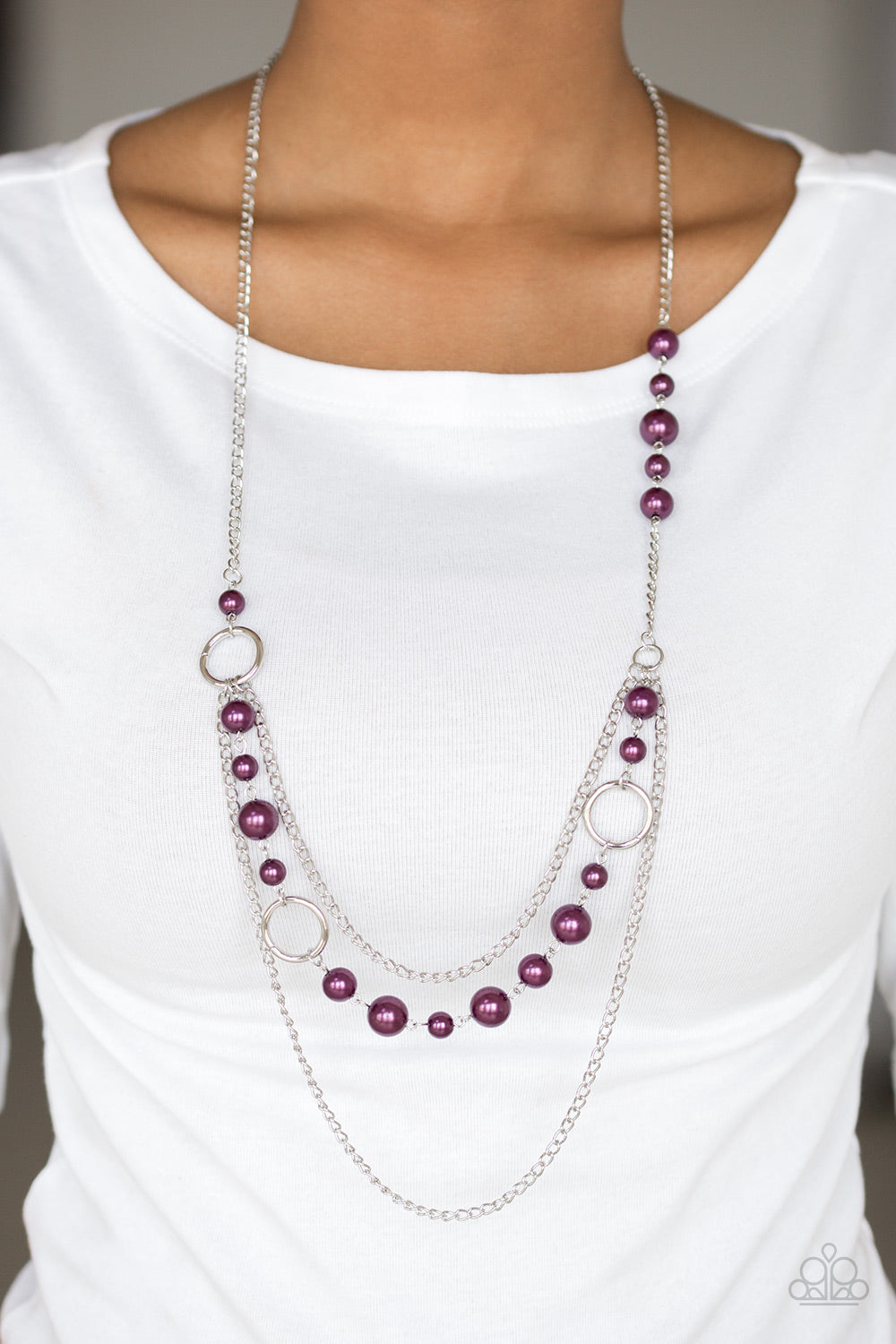 Paparazzi Necklaces - Party Dress Princess - Purple