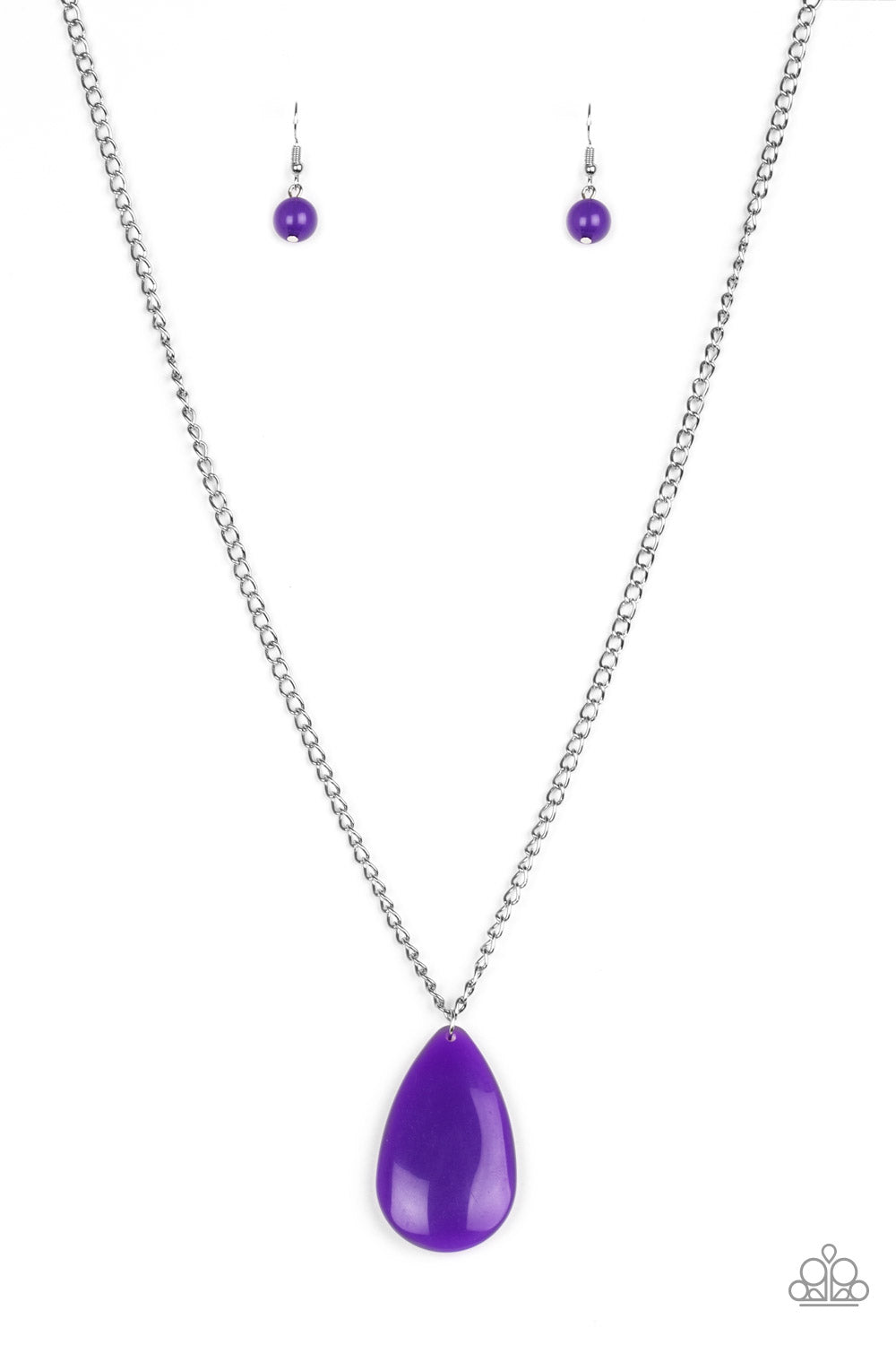 Paparazzi Necklaces - So Pop - You - lar - Purple