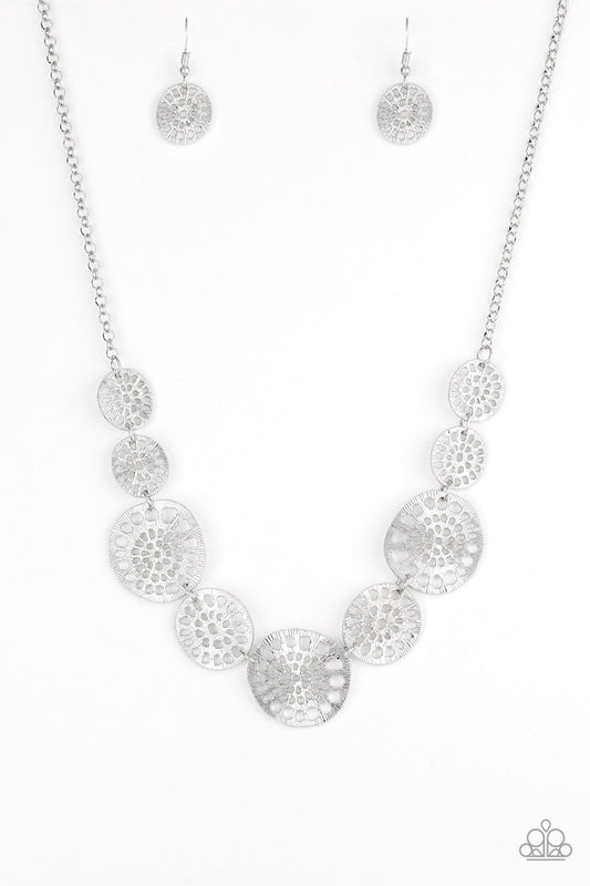 Paparazzi Necklaces - Your Own Free WHEEL - Silver