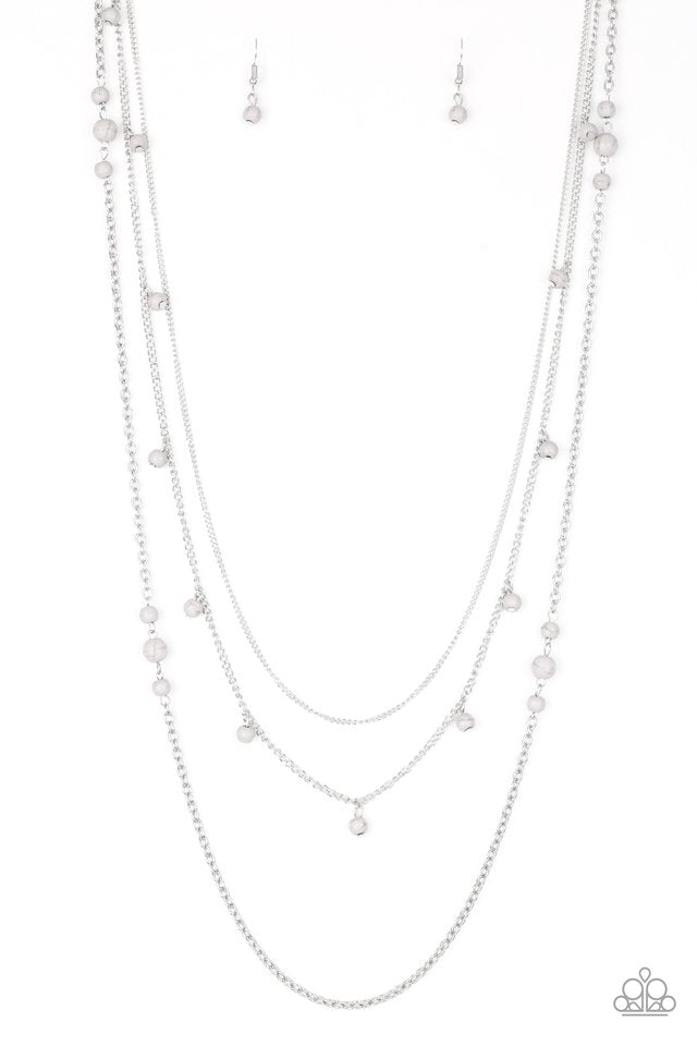 Paparazzi Necklaces -Laying the Garoundwork - Siklver