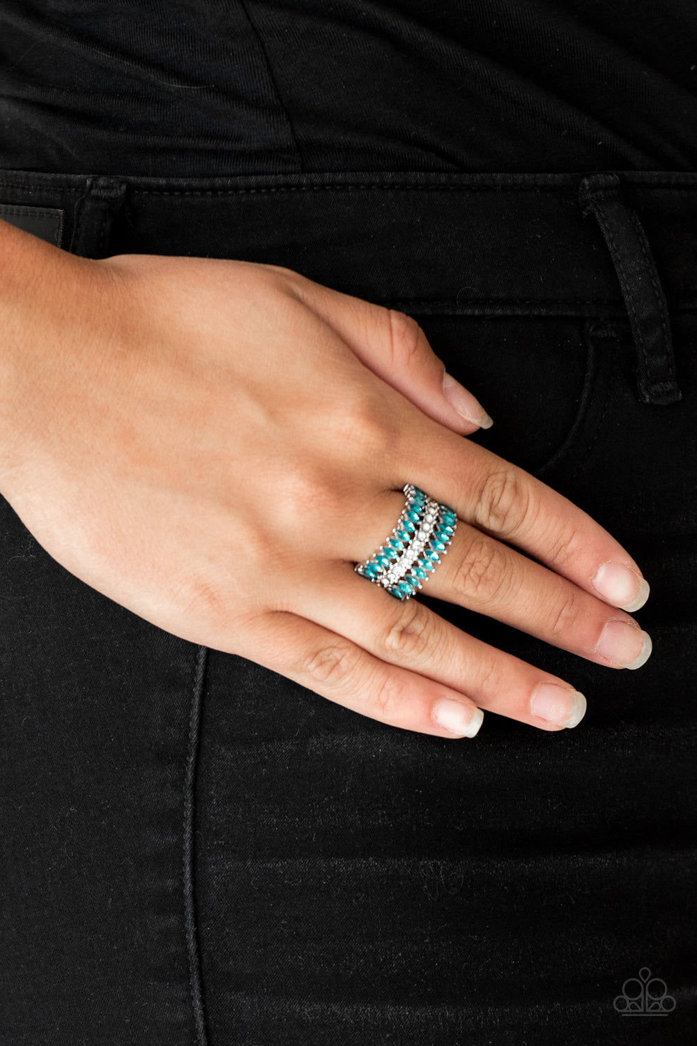 Paparazzi Rings - Treasury Fund - Blue