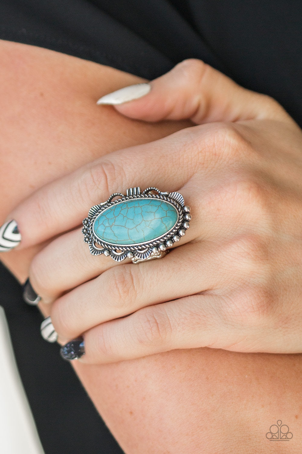 Paparazzi Rings - Open Range - Blue