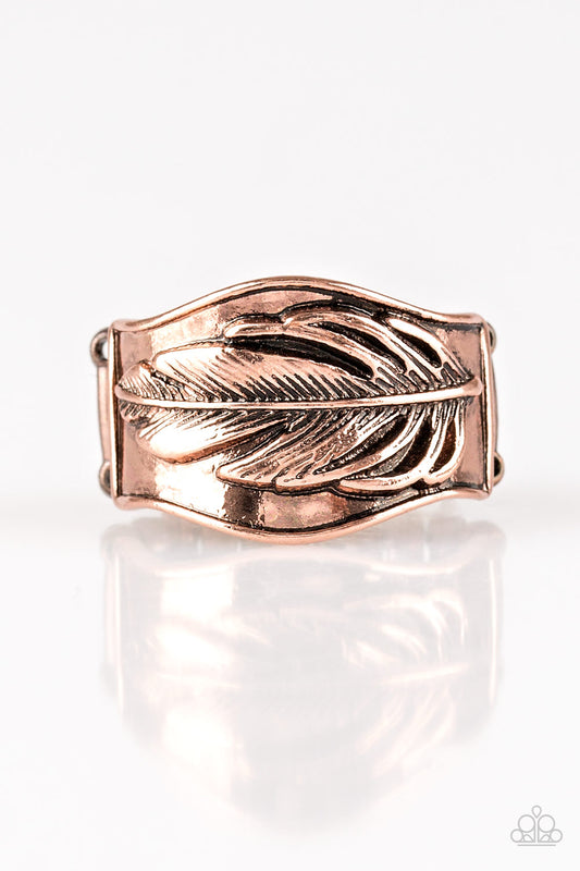 Paparazzi Rings - Fly Home - Copper