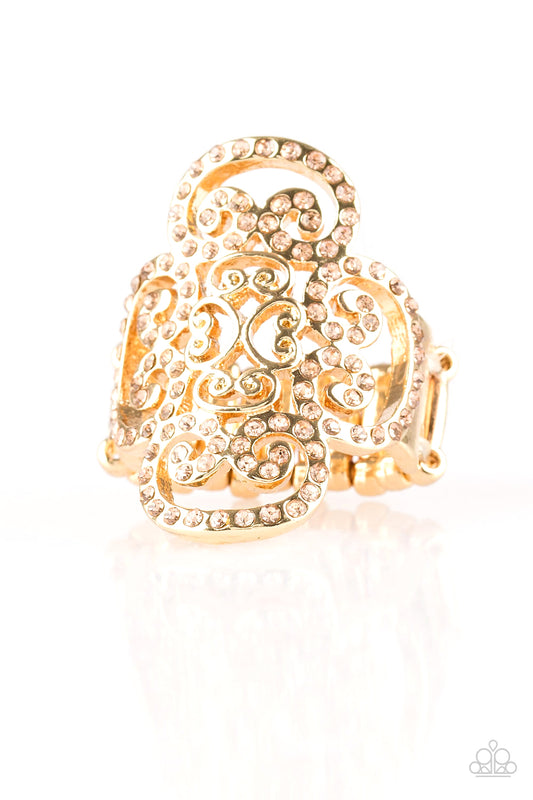 Paparazzi Rings - Regal Regalia - Gold