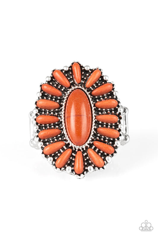 Paparazzi Rings - Cactus Cabana - Orange