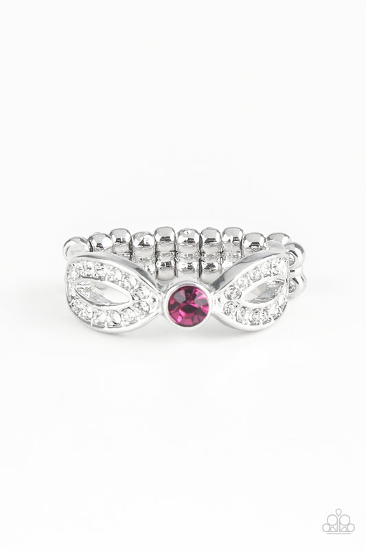 Paparazzi Rings - Extra Side Of Elegance - Pink