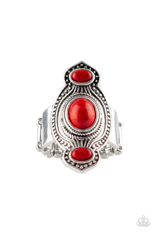 Paparazzi Rings - Dune Drifter - Red