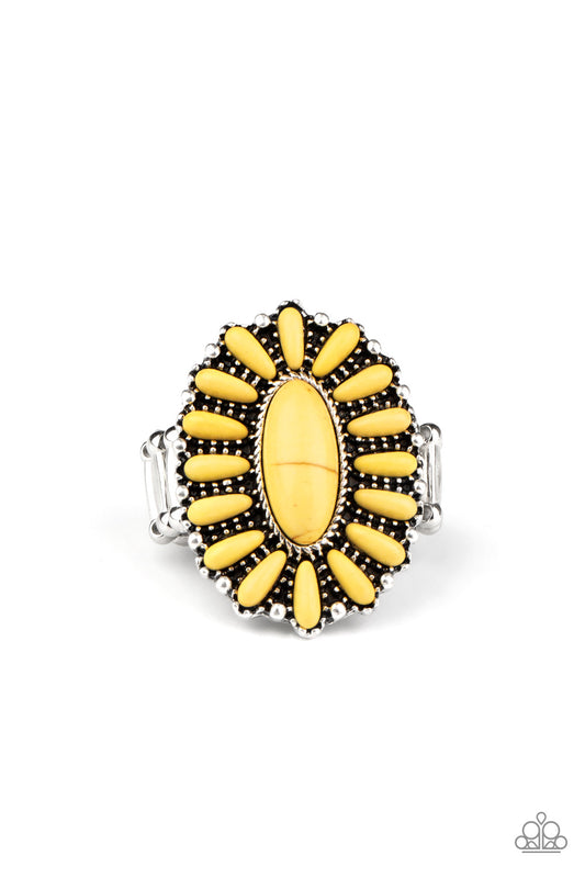 Paparazzi Rings - Cactus Cabana - Yellow
