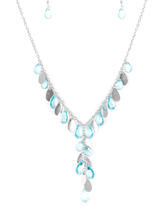 Paparazzi Necklaces - Sailboat Sunsets - Blue