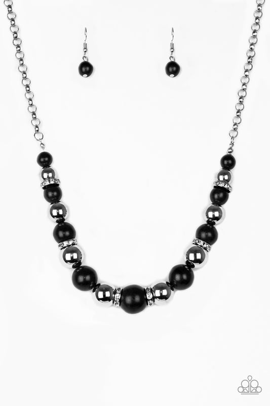 Paparazzi Necklaces - The Ruling Class - Black