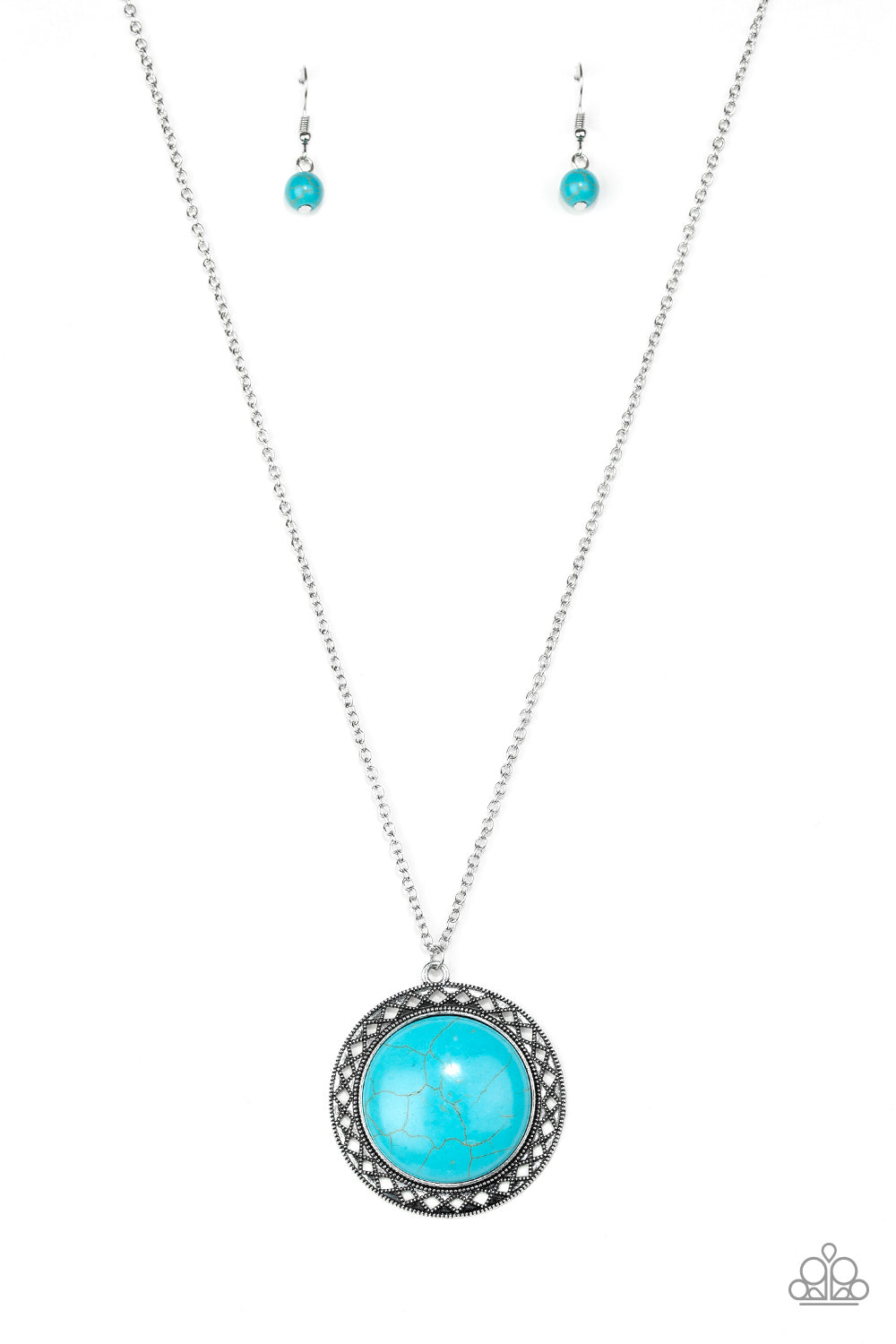 Paparazzi Necklaces - Run Out of Rodeo - Blue