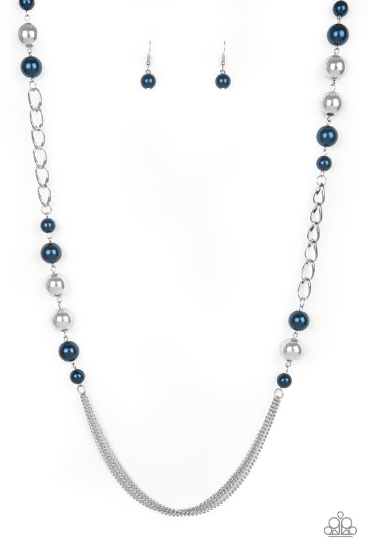Paparazzi Necklaces - Uptown Talker - Blue