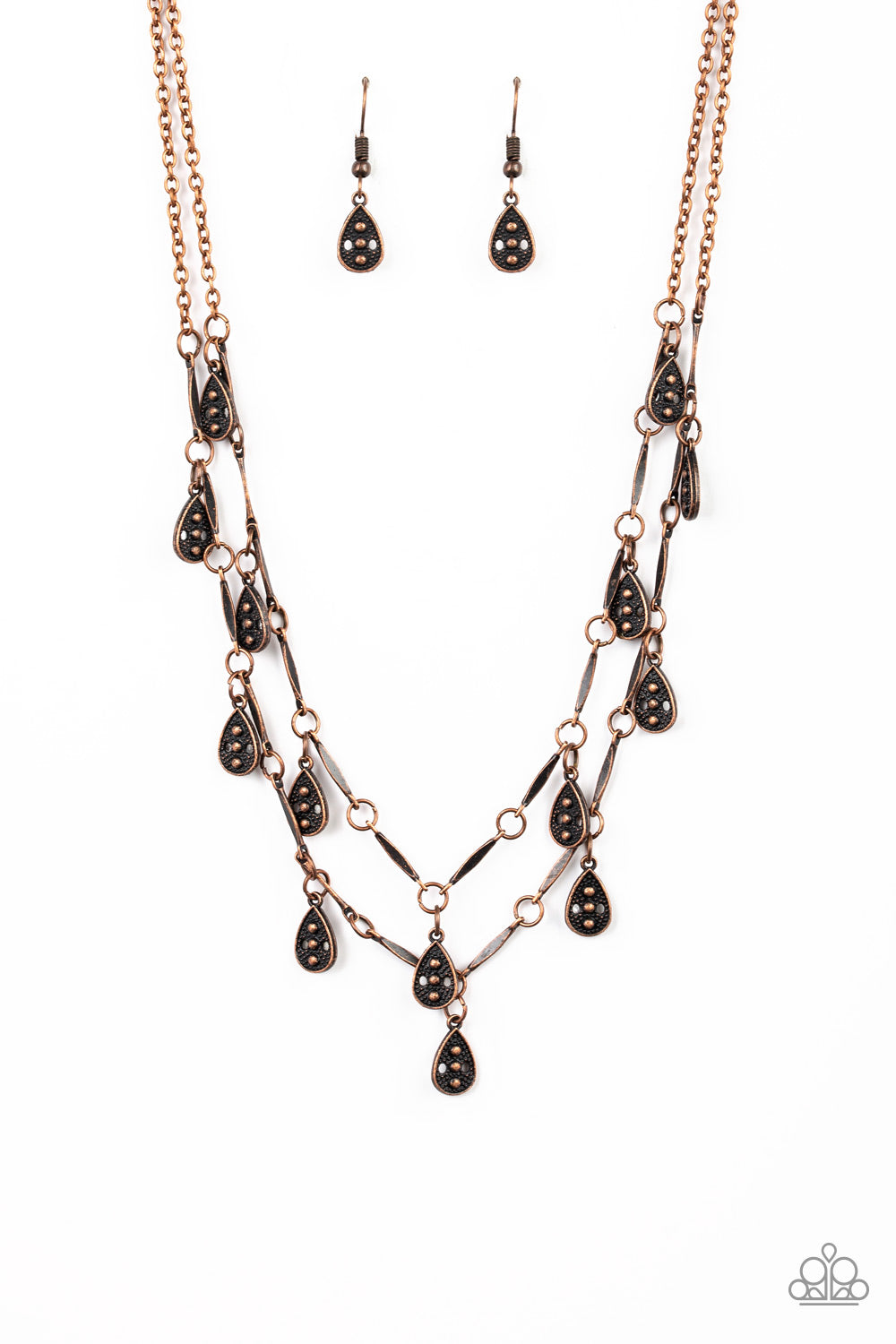 Paparazzi Necklaces - Galapagos Gypsy - Copper