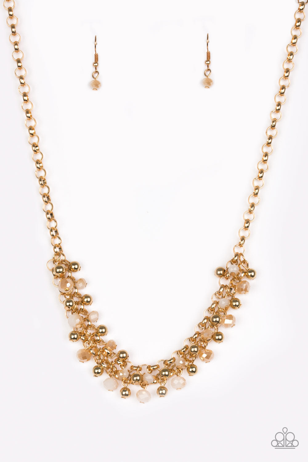 Paparazzi necklace - Trust Fund Baby - Gold