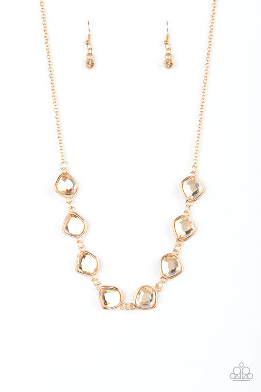 Paparazzi Necklaces - The Imperfectionist - Gold