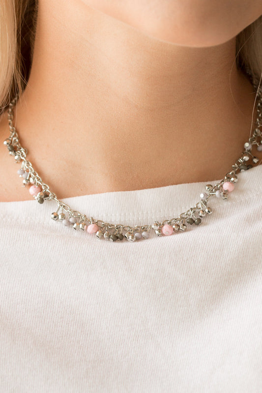 Paparazzi Necklaces - Sailing The Seven Seas - Pink