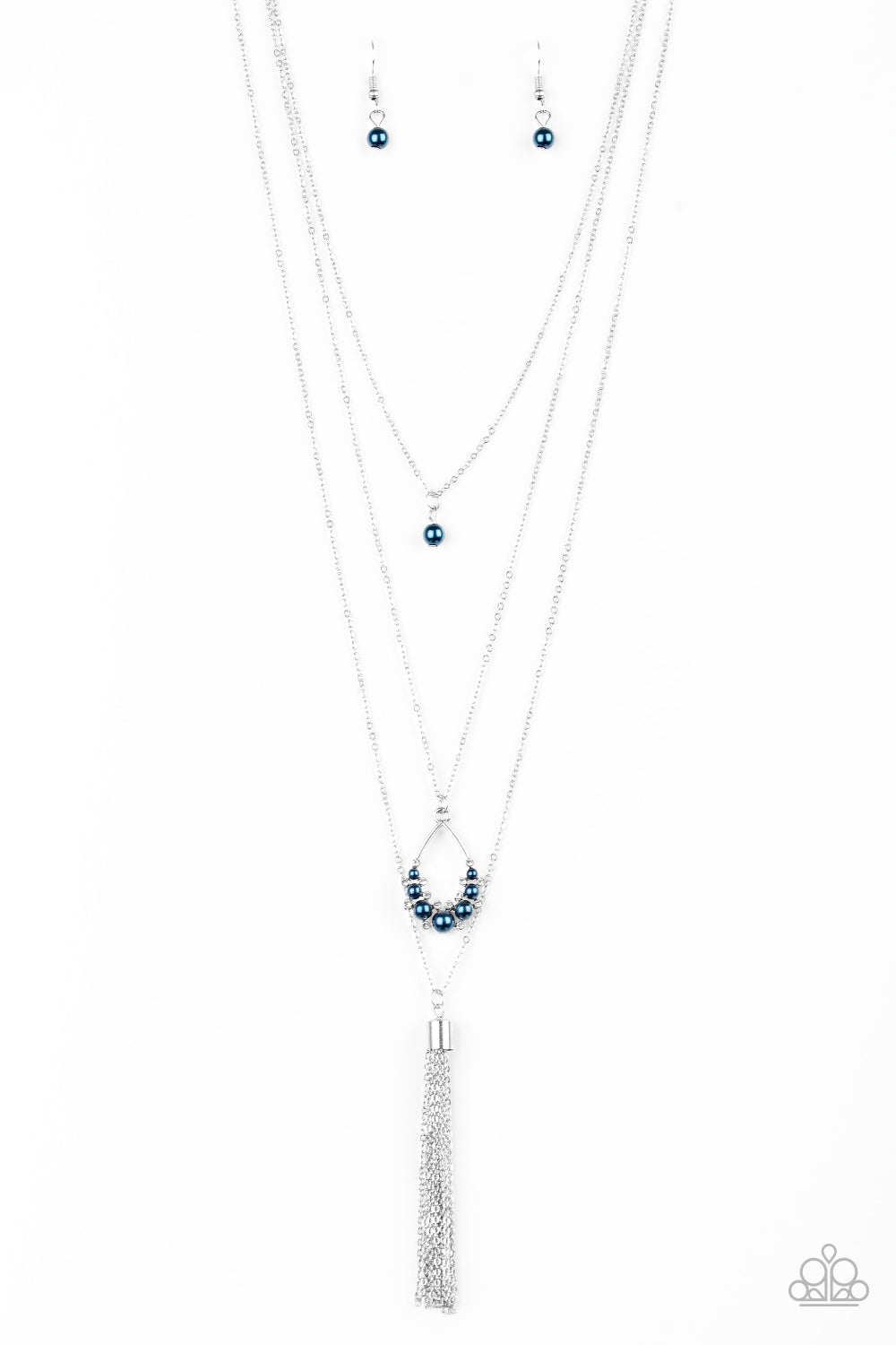 Paparazzi Necklaces - Be Fancy - Blue