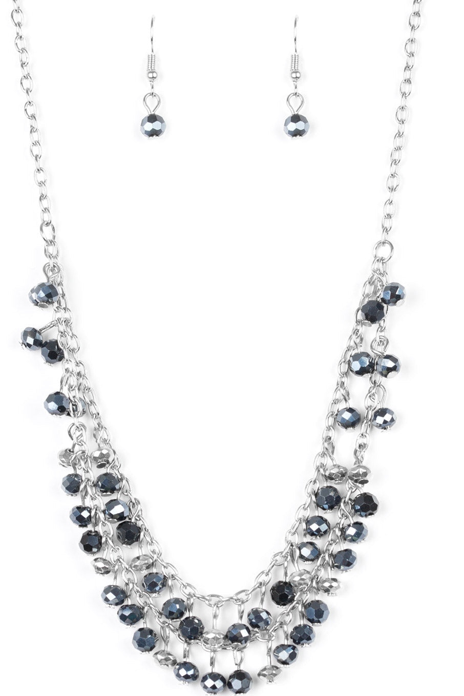 Paparazzi Necklaces - So In Season - Blue