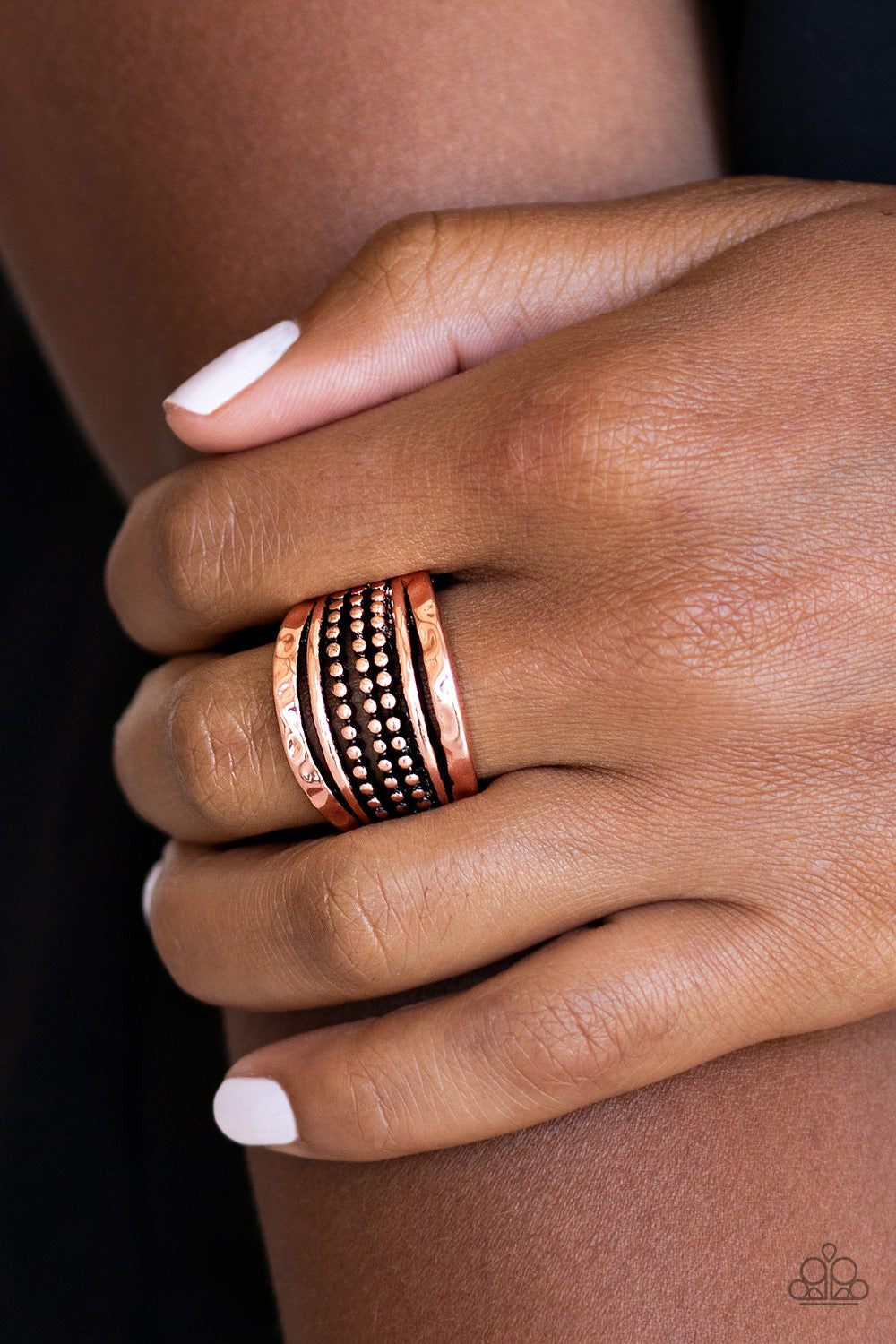 Paparazzi Rings - Trailblazin Trails - Copper