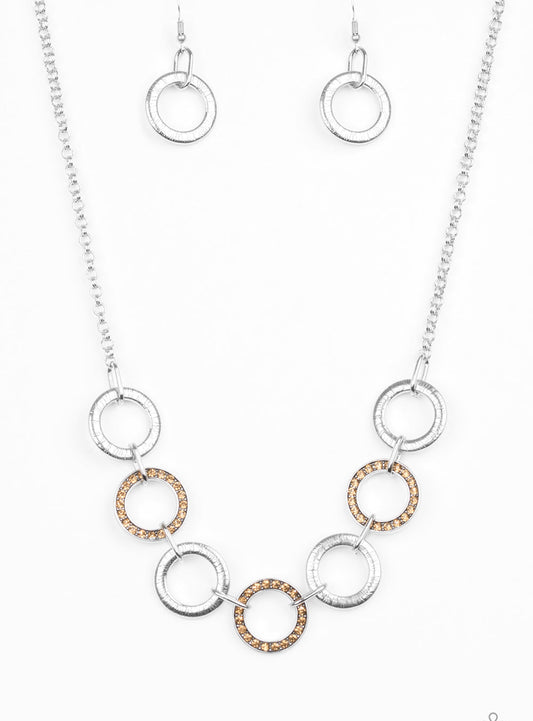 Paparazzi Necklaces - Modern Day Madonna - Brown