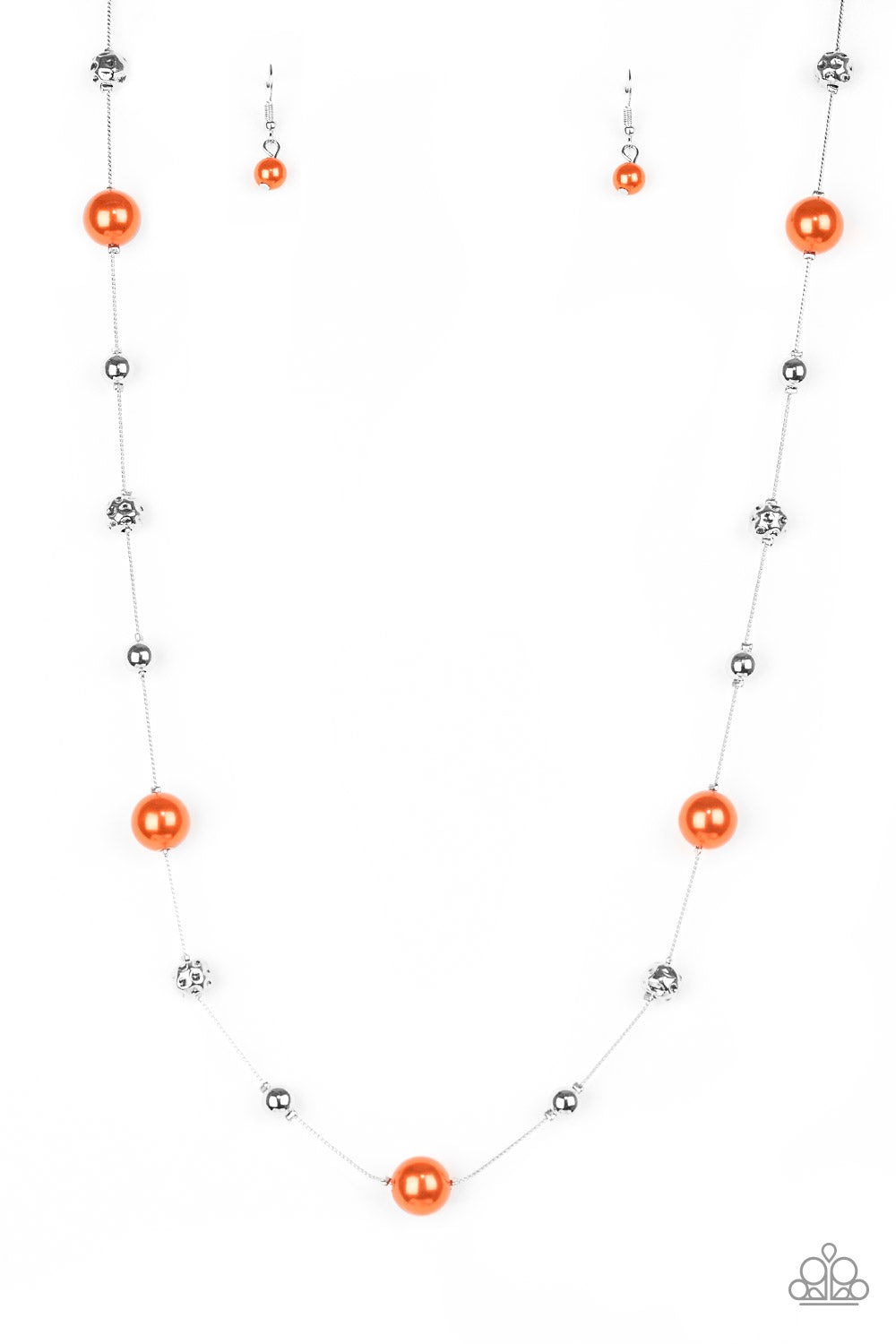 Paparazzi Necklaces - Eloquently Eloquent - Orange