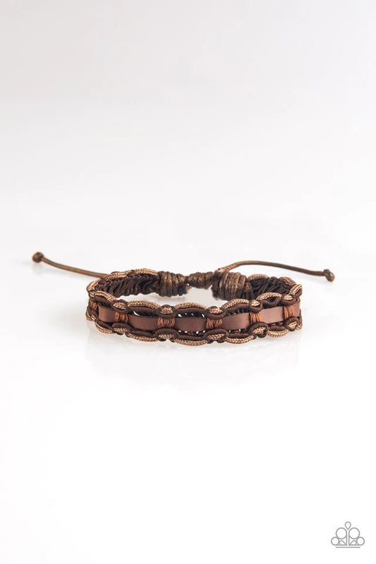 Pioneer Urban Collection - Modern Pioneer - Brown - Pull Cord - Bracelets