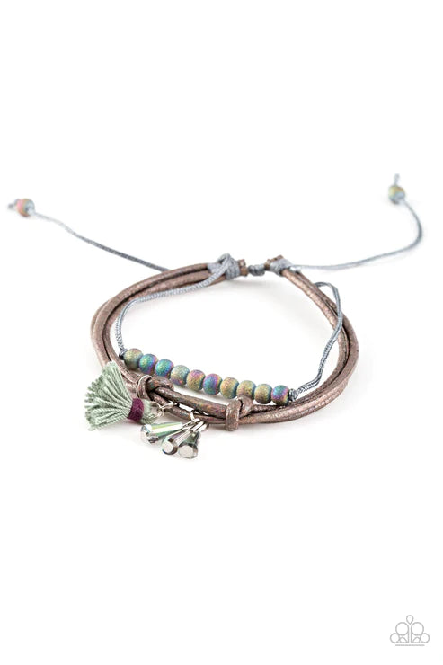 Paparazzi Urban Collection - Trendstting Technicolor - Silver