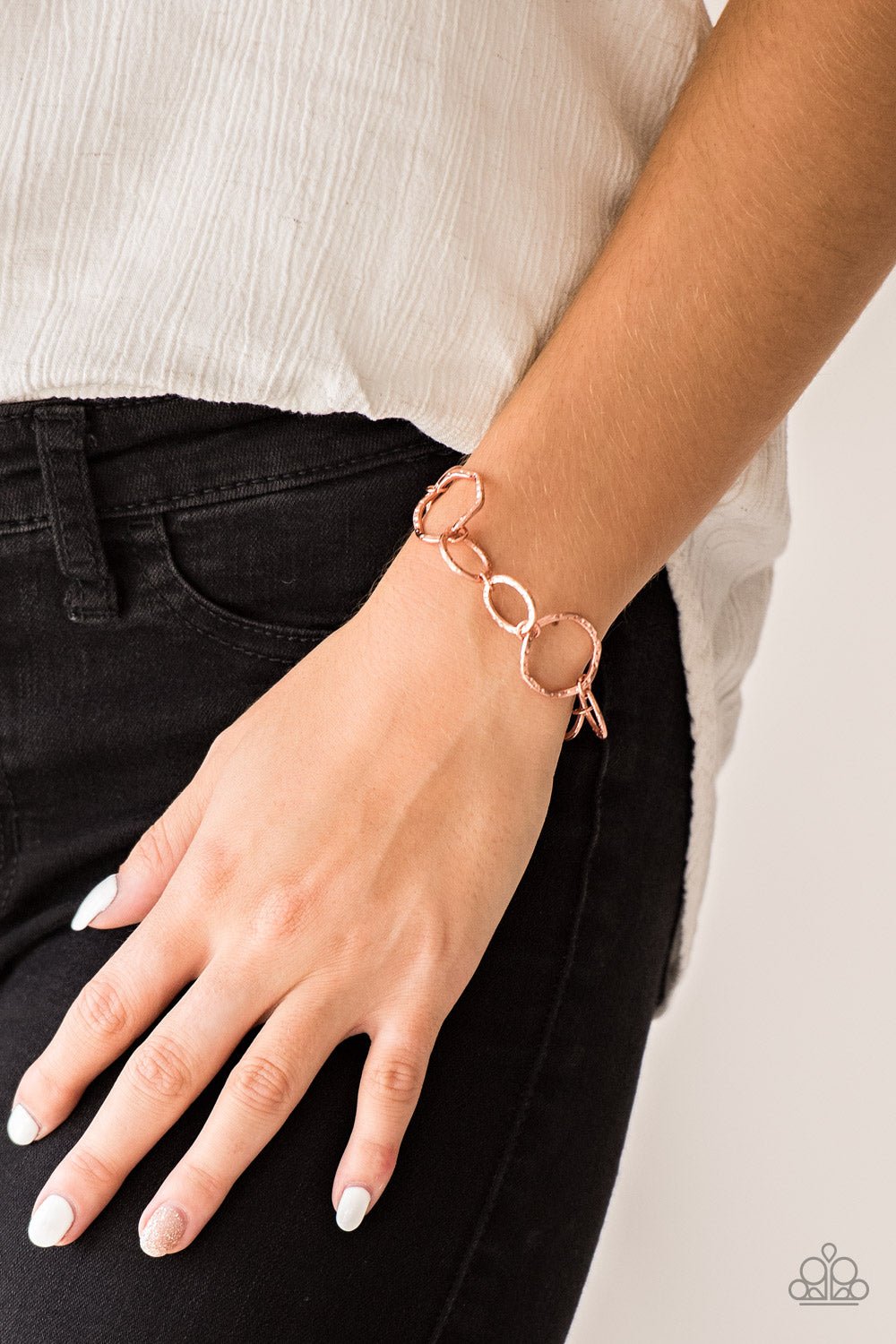 Paparazzi Bracelets - Ring Up The Curtain - Copper