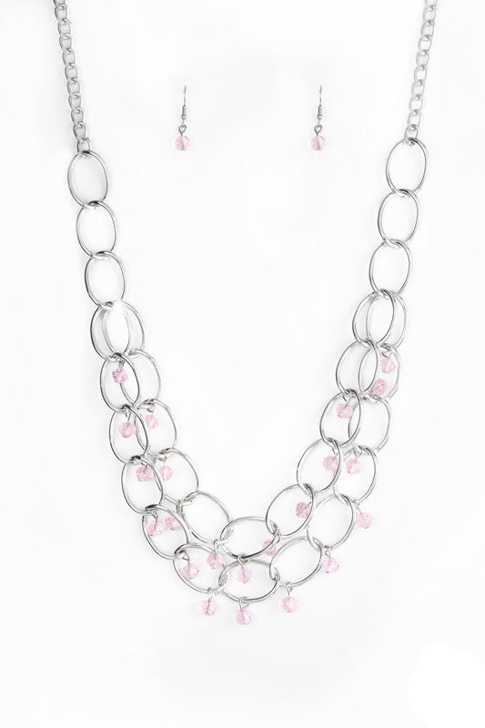 Paparazzi Necklaces - Yacht Tour - Pink