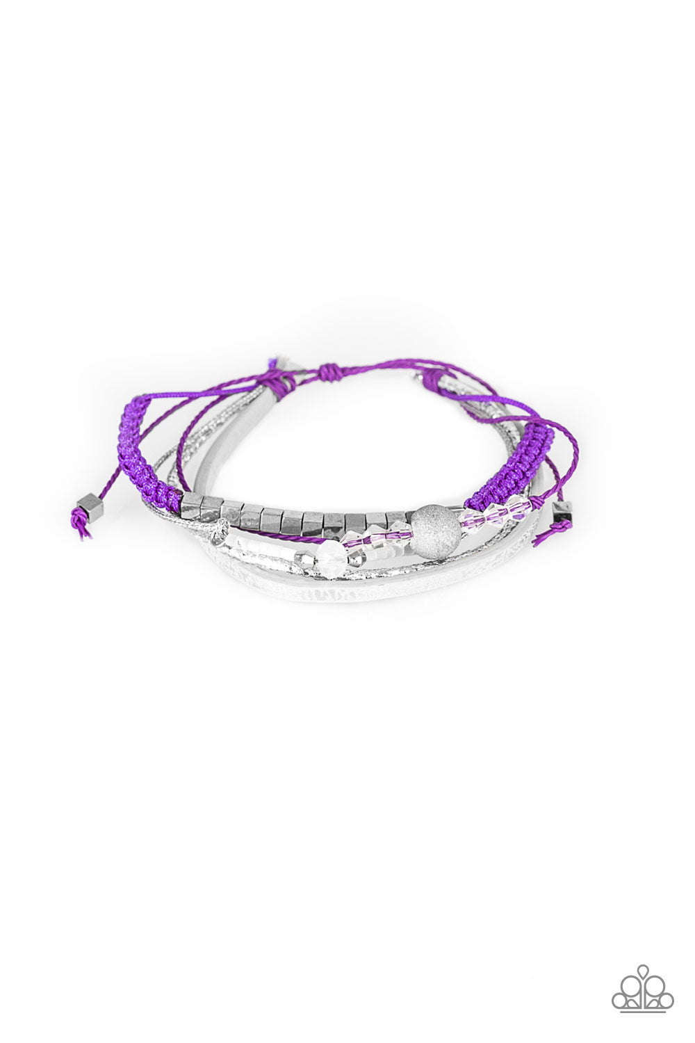 Paparazzi Urban Collection bracelet - Take A SPACEWALK - Purple