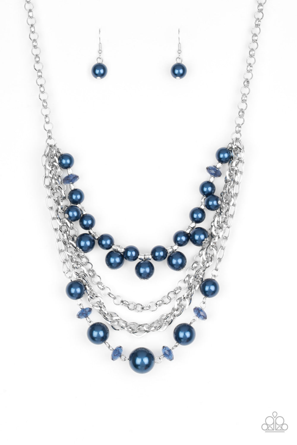 Paparazzi Necklaces - Rockin' Rockette - Blue