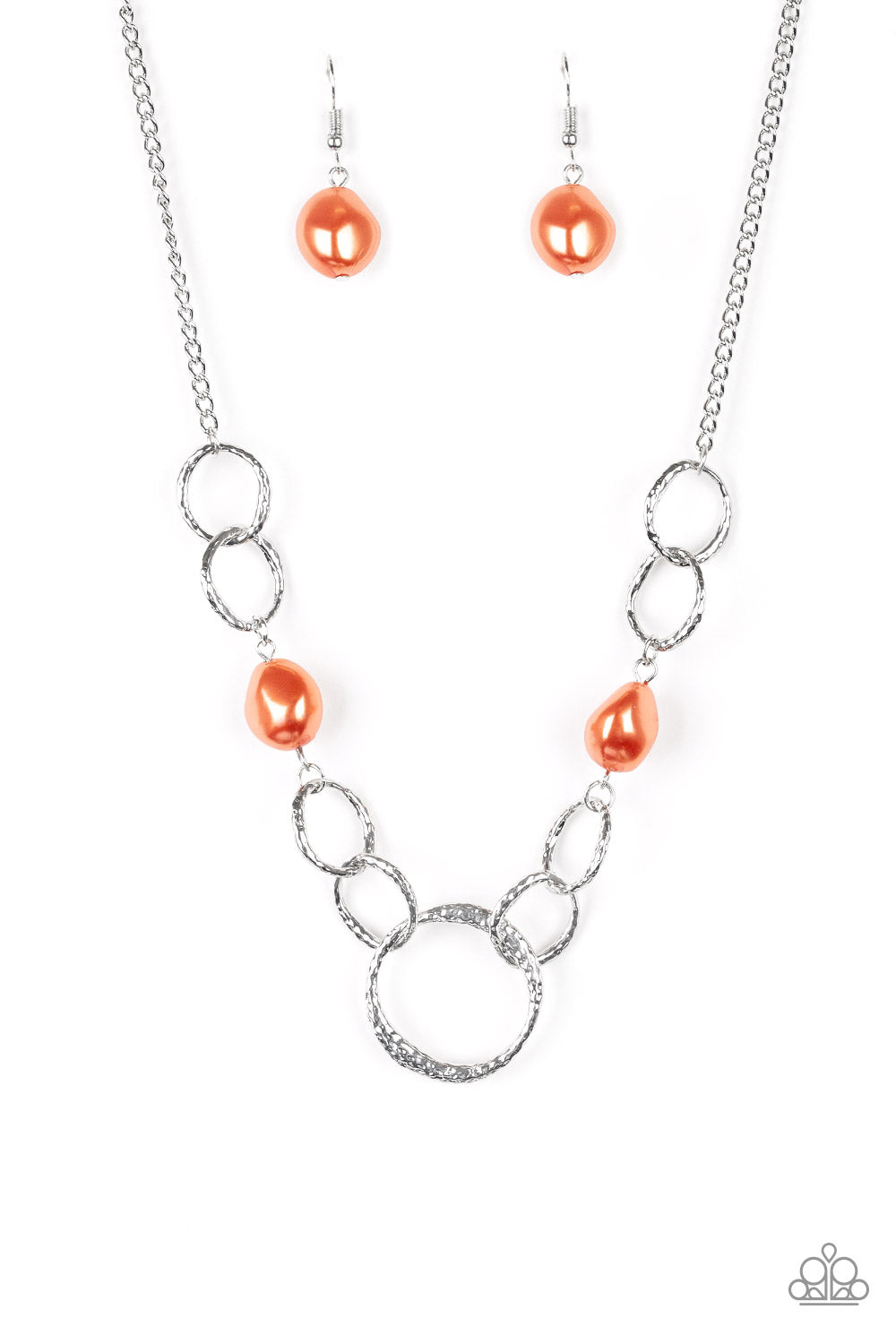 Paparazzi Necklaces - Lead Role - Orange