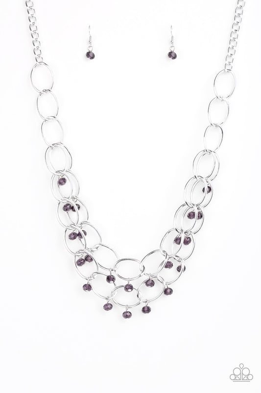 Paparazzi Necklaces - Yacht Tour - Purple