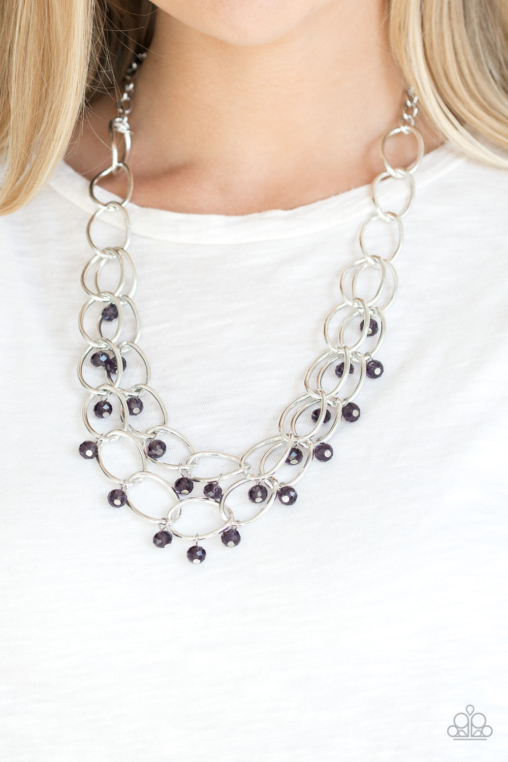 Paparazzi Necklaces - Yacht Tour - Purple