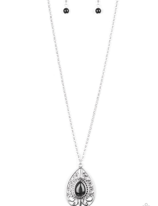 Paparazzi Necklaces - Modern Majesty - Black