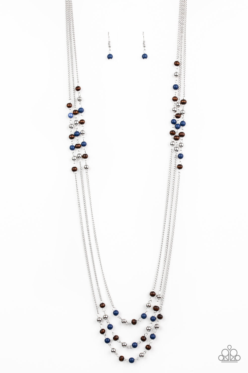 Paparazzi Necklaces - Seasonal Sensations - Blue