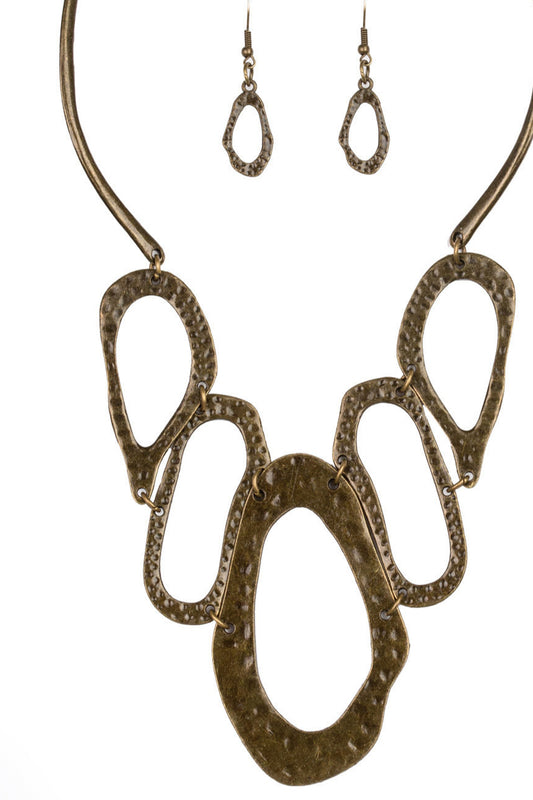 Paparazzi Necklaces - Prime Prowess - Brass