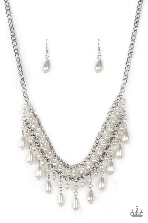 Paparazzi Necklaces - The Guest List - White
