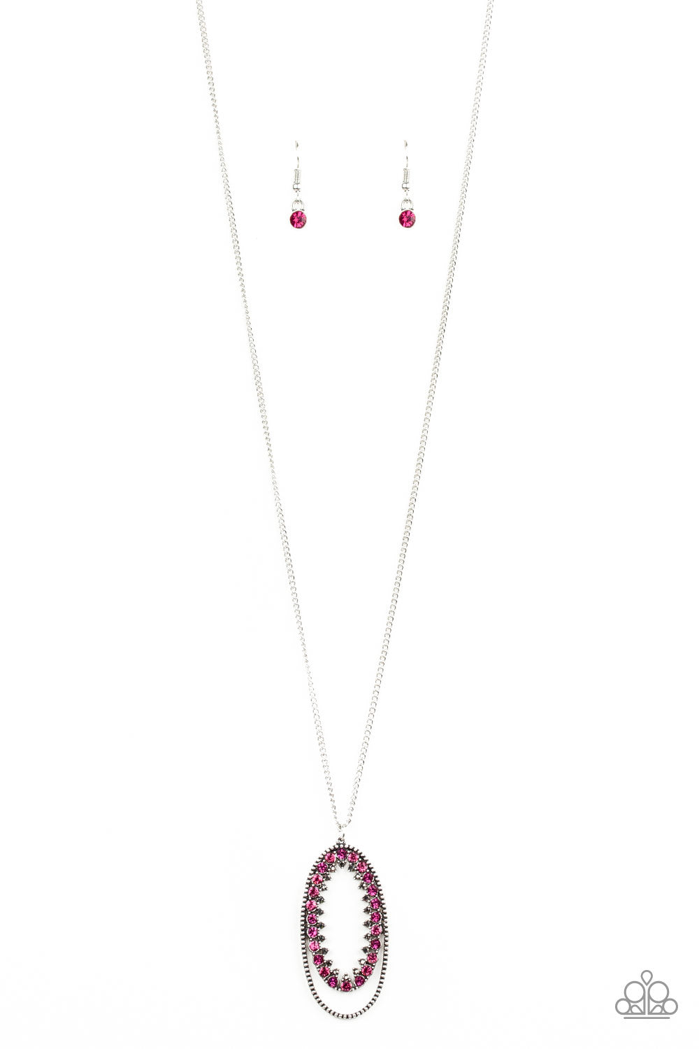 Paparazzi necklace - Money Mood - Pink