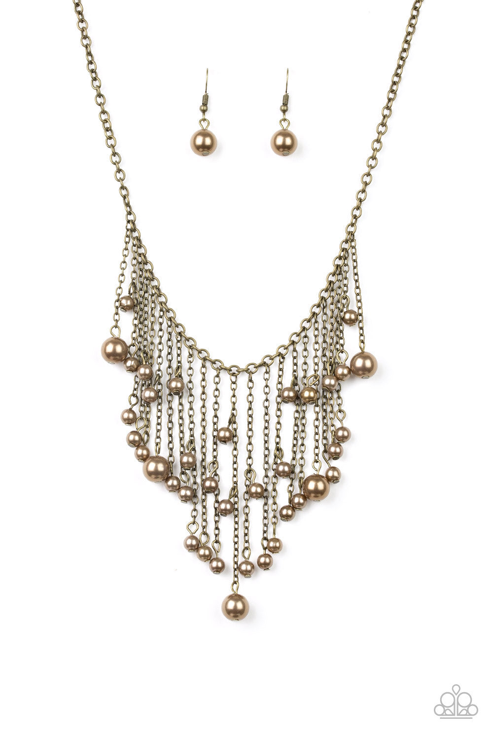 Paparazzi Necklaces - Catwalk Champ - Brass