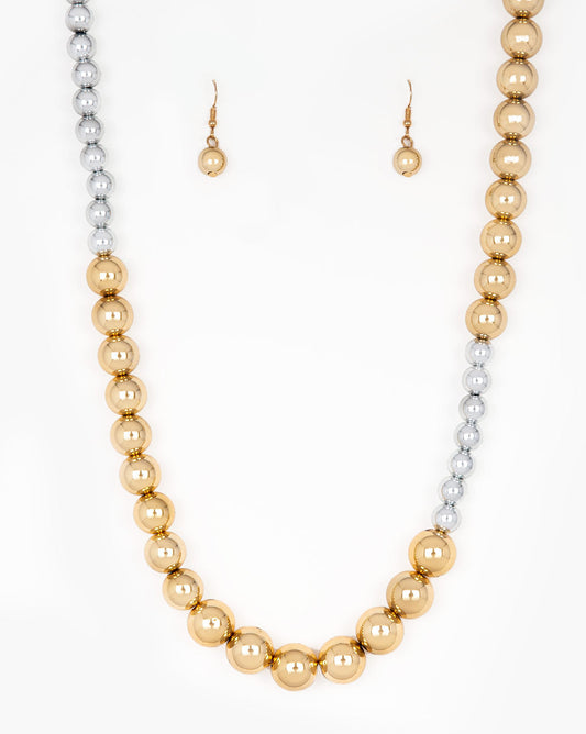 Paparazzi Necklaces - Power To The People - Gold
