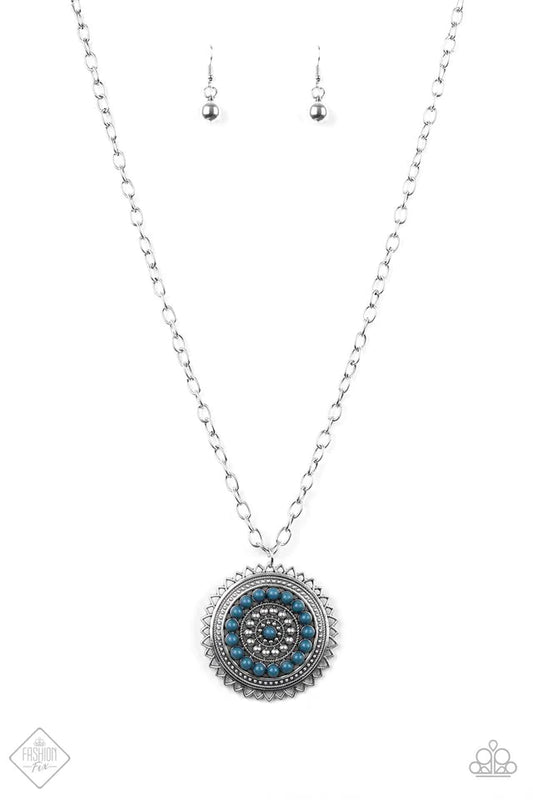 Paparazzi Necklaces - Lost Sol - Blue