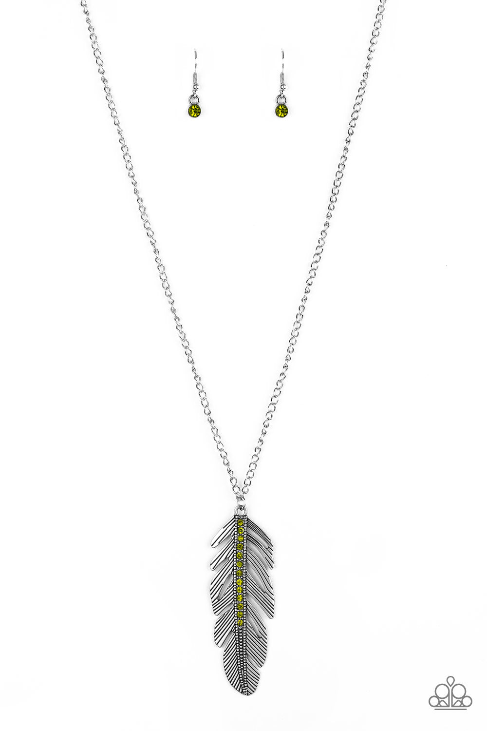 Paparazzi Necklaces - Sky Quest - Green