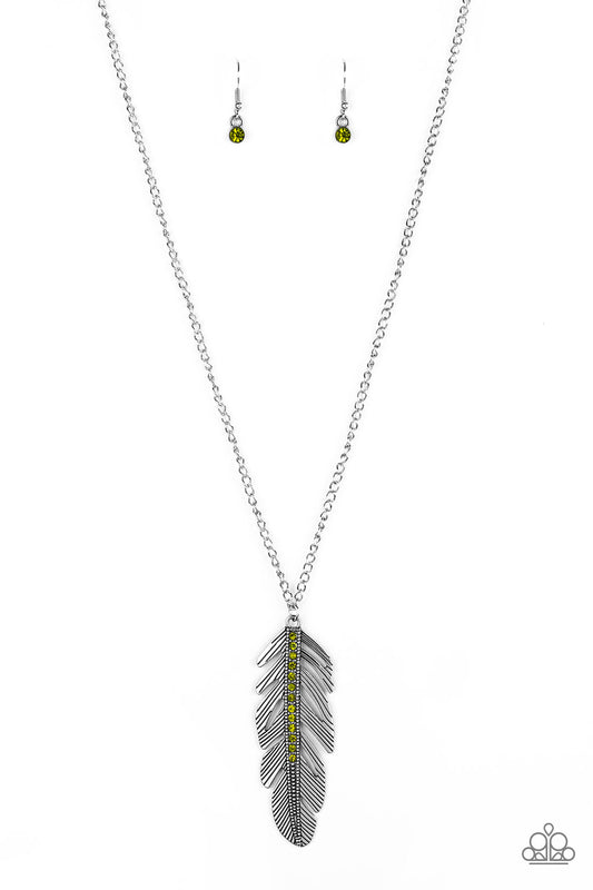 Paparazzi Necklaces - Sky Quest - Green