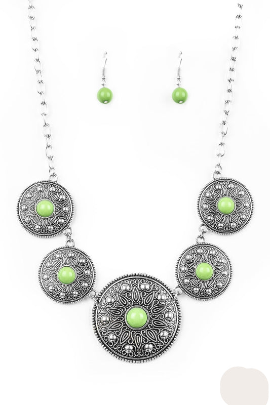 Paparazzi Necklaces - Hey, SOL Sister - Green