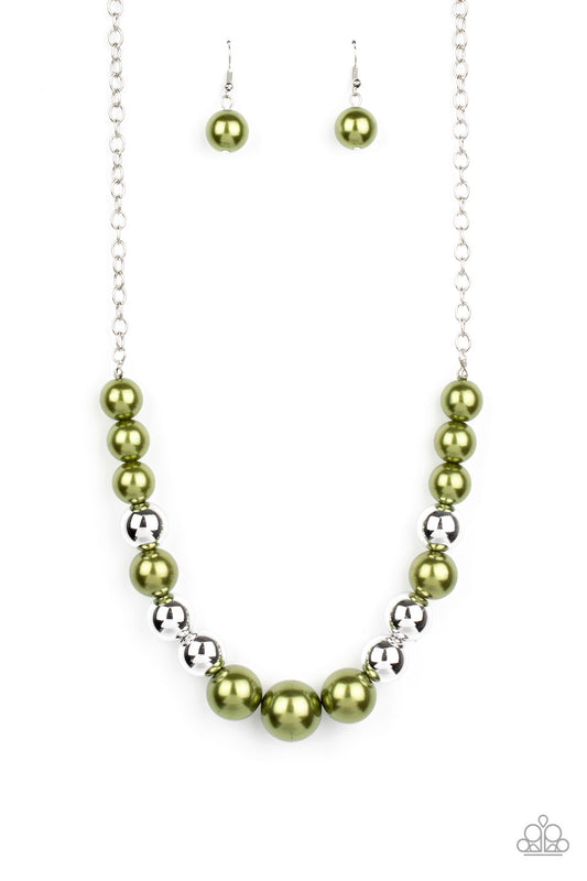 Paparazzi Necklaces - Take Note - Green