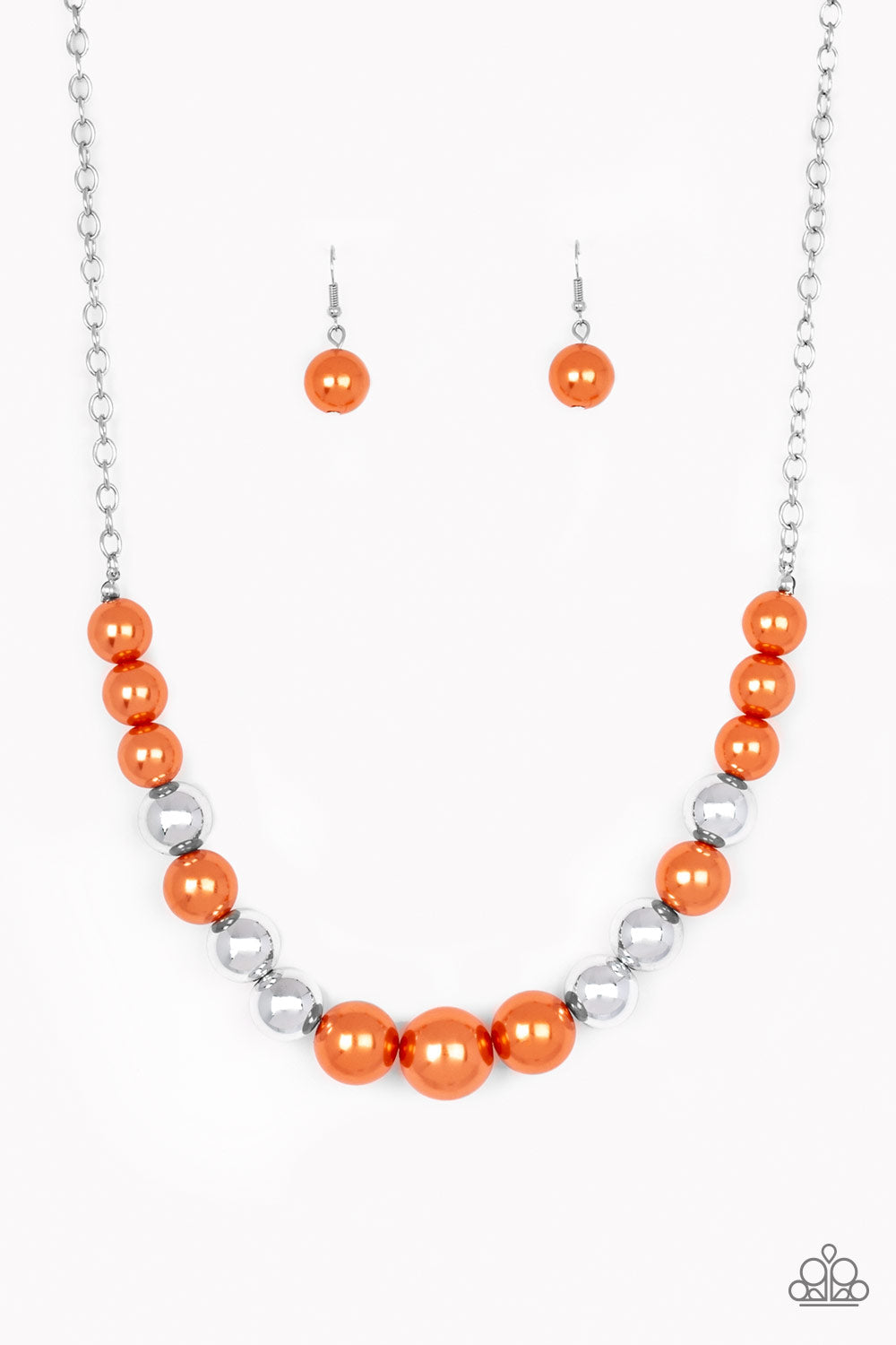 Paparazzi Necklaces - Take Note - Orange