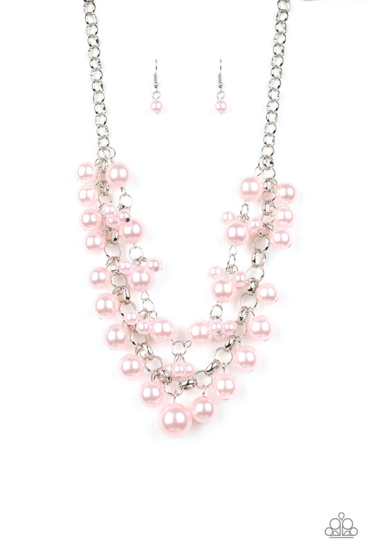 Paparazzi Necklaces - Ballroom Service - Pink
