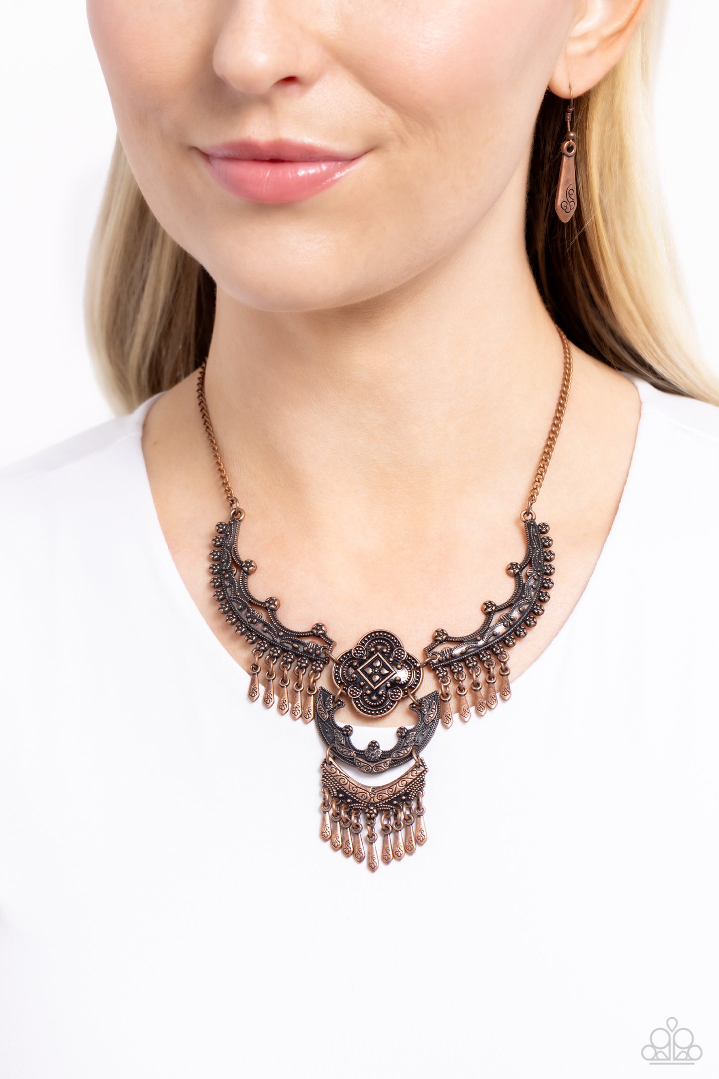 Paparazzi Necklaces - Rogue Vogue - Copper