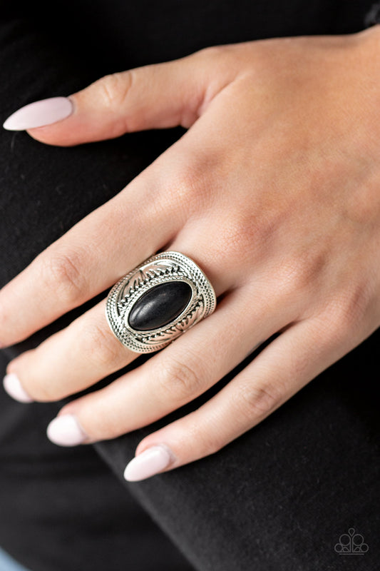 Paparazzi ring - Ground RULER - Black